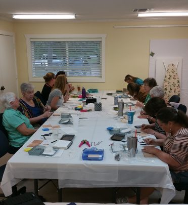 Working on Leather Journal Covers